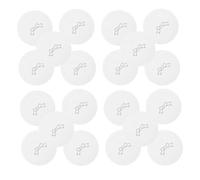 Beatifufu 100 feuilles Cartes Présentoirs pour Pinces à Cheveux Noeud Mini avec Prédécoupés Support Papier pour Barrettes et Accessoires de Coiffure