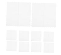 Beatifufu 100 Pièces Serviettes de Table Jetables Blanches à Bords Festonnés Serviettes Invités Papier pour Mariage Fête Nuptiale et Anniversaire Décoration Pratique et Hygiénique