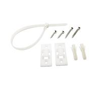 Beatifufu 10ensemble Fixations Antidérapantes Pour Meubles Système De Sécurité Plastique Pour Éviter Les Basculements Pour Animaux Domestiques Blanc