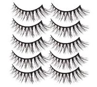 Beatifufu 10paires Faux Bande Cat-eye Reutilisables Pour Extensions Naturelles Pratique Pour Filles