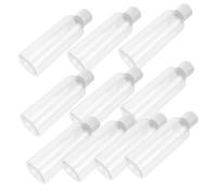 Beatifufu 10pièces Bouteilles Plastiques Vides Pour Cosmétiques Flacons Séparés Avec Système De Recharge Idéales Pour Voyage Et Soins Personnels