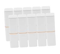 Beatifufu 10pièces Lot De Tubes Vides De Gloss Rechargeables Pour Femmes Et Filles Conteneurs De Gloss Sans Fuite