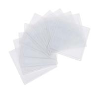 Beatifufu 10pièces Pochette De pour Étui Transparent pour Permis De Stationnement Badges Et Documents à Eau Et pour Organisation