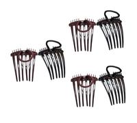Beatifufu 12 Pièces Peigne à cheveux pour femmes pinces à cheveux pour femmes Élastiques à x pour peignes clips goupille barrettes à x épingle à x insérer un peigne