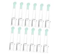 Beatifufu 12 Pièces Silicone Ear Pick Replacement Tips Soft Reusable Earwax Removal Accessories For Babies Teens Adults Safe Gentle Cleaning
