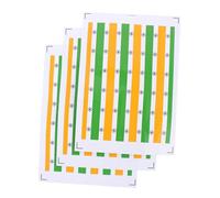 Beatifufu 126pièces Autocollants Temporaire Inde Drapeau National Stickers Visage Pour De Football Européen Fête Et Événements Sportifs