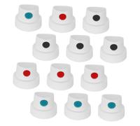 Beatifufu 12pcs Mini Buses de Pulvérisation en Plastique pour Graffitis la Peinture en Aérosol, Design Portable Prise Confortable, pour Projets Artistiques en Extérieur