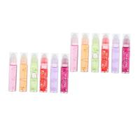 Beatifufu 12pièces Baumes à Lèvres Hydratants Aux Fruits Pomades De Pour Lèvres Transparentes Saveurs Avocat Fraise Cerise