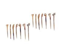 Beatifufu 14pièces à Cheveux De Cerf Vintage Épingles à Cheveux Élégantes Pour Chignons Et Coiffures Accessoires De Mode Pour Femmes Et Filles