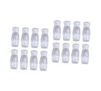 Beatifufu 16pièces Flacons De Voyage Étanches Bouteilles De Dispensation Pour Cosmétiques Et Échantillons De Liquides