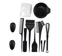 Beatifufu 1ensemble Kit De Mélange De Couleur De Cheveux Outils De Coloration Avec Bols Pinceaux Et Pour Oreilles Pour Usage à Domicile Ou Professionnel