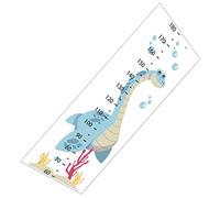 Beatifufu 1feuille Autocollant Mural Mesure De Hauteur Animaux Cartoons Décoration Murale Amusante Pour Chambre Garçon Fille Salle De Bain École Résistant Et