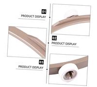 Beatifufu 2 Pièces Anneau de Support pour Plaque Tournante Micro Ondes Roulettes Résistantes Haute Température Remplacement pour Plateau Verre Four Micro Ondes