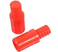 Beatifufu 2 pièces Embouts Filetés Plastique Pour Manche Balai Adaptateur Rallonge Compatible Tube Pour Balai Brosse Manche Télescopique