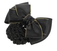 Beatifufu 2 pièces Filets à Chignon pour Danseuses Accessoires Cheveux Respirant avec Nœud Adaptés pour Ballet Infirmières et Stewardess Convient Cheveux Fins et Épais Usage Quotidien et