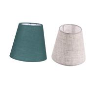 Beatifufu 2 Pièces Lamp Cover Set For Home Chandelier Wall And Table Lamps Simple Fabric Shades In And For