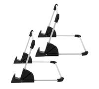 Beatifufu 2 Pièces Support pour Tableau de Traçage Led, Support de Tableau de Copie A4, Argenté, Réglable, Pliable, Léger, Stable, pour Artistes, Studio et Croquis en Extérieur
