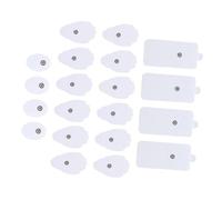 Beatifufu 20 pièces Coussinets Auto Adhésifs pour Electrostimulateur Musculaire Non Tissés Durables et Compatibles avec Ceintures de Massage Confortables et Faciles à Retirer sans Résidu
