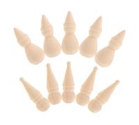 Beatifufu 20 Pièces Poupées à Peindre Figurines de Bonhomme de Non pour Loisirs Créatifs Garçon Fille Décoration de Noël DIY Jouets Art et Projets Festifs