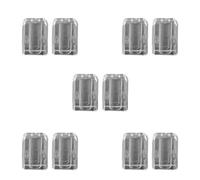 Beatifufu 20 pièces Protège Brosse Dents Électrique Couvercle Anti-poussière Facile à Nettoyer pour Voyage Quotidien