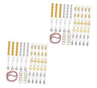 Beatifufu 220pièces Accessoires Pour Cheveux Anneaux De Dreadlocks Et Éléments De Décoration Pour Tresses Et Coiffures Avec Perles