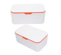 Beatifufu 2pièces Boîte à Lingettes Humides Distributeur Pratique Avec Couvercle Rangement Compact Pour Salle De Bain Et Voyage Accessoire Pour Lingettes Nettoyantes Et Bébés Design