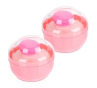Beatifufu 2pièces Boîte De Poudres Pour Lot De Récipients Pratiques Pour Poudres Corporelles Avec Applicateur Pour Voyage Et Usage Quotidien