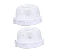Beatifufu 2pièces Couvre-commutateur De Sécurité Pour Cuisinière Transparente Pour Garçon Fille Ouverture Accidentelle Des Boutons De Et Du Four Verrou De Sécurité Pour Éviter Les