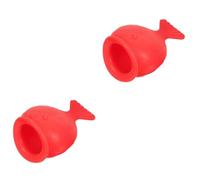 Beatifufu 2pièces Outil De Repulpage Des Lèvres Silicone Dispositif De Rehaussement De Lèvres Forme De Poisson Pour Femmes Pratique Et Portable Pour Look Éclatant