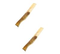 Beatifufu 2pièces Peigne Pliable Corne De Bœuf Peigne De Voyage Antistatique Pour Coiffure Et Massage Chevelu