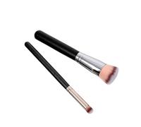 Beatifufu 2pièces Pinceaux Fond De Teint Et Correcteur Naturel Brosse Maquillage Douce Pour Application Autobronzant Visage Et Teint Uniforme