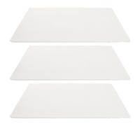 Beatifufu 3 Pièces Ceramic Fiber Thermal Insulation Board Fire Resistant Backing Board for Pellet Stove and Wood Stove, Beige, Stable Structure, Prevents Outer Walls from Getting Hot,