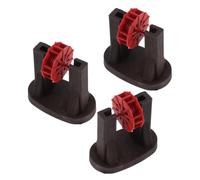 Beatifufu 3 Pièces Décoration de Moulin à Vent pour Aquarium, Roue à Eau | Plastique Rouge avec Support, Effet D’eau Animé, Installation Facile, pour Paysage D’aquarium et Bassin