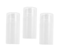Beatifufu 3 Pièces D'émulsion Récipient De Distribution De Maquillage De Mousse De Pompe Cosmétique Flacon Pompe Lotion Mini Flacon Pompe Blanche