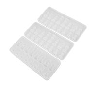 Beatifufu 3 Pièces Moules Silicone pour Échecs Moulage Résine Époxy Résistant Haute Température Outils DIY Artisanat Bijoux et Décoration Maison Polyvalents