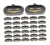 Beatifufu 30 Pièces Assiettes Papier Forme de Citrouille Résistante et Festive pour Soirée Halloween et Dîner de Thanksgiving Décoration Intérieure et Extérieure
