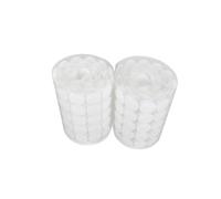 Beatifufu 300 Paires Points Autocollants Adhésifs Double Face Crochet et Boucle Blancs pour Bricolage et Maison
