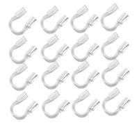 Beatifufu 300 Pièces U Shaped Thread Protectors For Jewelry Making Diy Bracelet Earring Supplies Durable Wire Guard And Precision Crafting