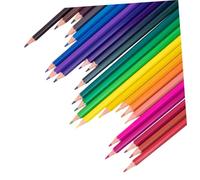Beatifufu 36 pièces Crayons de Couleur pour Garçon Fille Couleurs Multi Fonctions Pointe Renforcée Hexagonaux Ergonomiques de Dessin Portable pour École et Loisirs