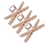Beatifufu 3pièces Pince à Cheveux Clips Forme De Requin Accessoires Grip Anti-dérapant Pour Look