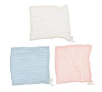 Beatifufu 3pièces Serviettes Mousseline Pour Lingettes Coton Gauze Douces Et Absorbantes Pour Éssuyer Salive Tâches De Lait Et Plus De Couleurs