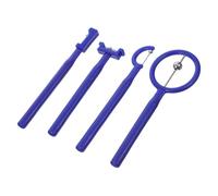 Beatifufu 4 Pièces Outils Entraînement Pointe Langue pour Rééducation Orale Amélioration Flexibilité et Renforcement Musculaire Chez Garçon Fille Matériel Orthophonie Sûr