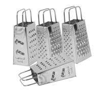 Beatifufu 4 pièces Râpe à Fromage Multifonction Faces Acier Inoxydable avec Poignée Ergonomique Outil Manuel pour Légumes Fromage et Agrumes Pratique pour et Professionnelle