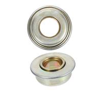 Beatifufu 4 Pièces Roulements de Fourche pour Acier Kit Rechange pour Roues de Fauteuil Compatible Déambulateurs et Rollators Installation Facile Finition Or
