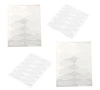 Beatifufu 4feuilles Nail Form Guide Stickers Pour Extensions Autocollants Manucure Auto-adhésifs Pour Femme Outil Pratique De Nail Art Pour Salon Et