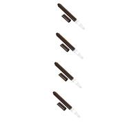 Beatifufu 4pièces Conteneur De Gloss à Lèvres Tube Liquide De Applicateur Vide Pour Vernis à Stylo à Lèvres Avec Fenêtre Outil Pratique Pour Application Rangement