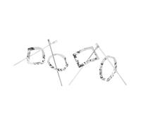 Beatifufu 4pièces Épingles à Cheveux Vintage Pour Femme Accessoires De Coiffure Rétro Pour Chignons Et Décorations De Cheveux Élégant Avec Formes Géométriques Ovales Carrées