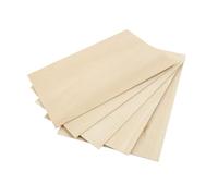 Beatifufu 5 pièces Plaque Basswood pour Bricolage DIY Panneaux Naturels Contreplaqué Tilleul pour Pyrogravure Gravure Laser et Créations Artistiques