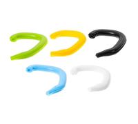 Beatifufu 5 pièces Silicone pour Oreille Embouts Flexibles pour Masque Attache Confortable et Invisible pour Adultes Multi Couleurs