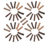 Beatifufu 50 Bâtonnets en Bois Naturel Brut 1-1,5 Cm X 5 Cm pour Travaux Manuels, Décoration Diy, Accessoires Photobooth, Bricolage Créatif et Projets Artistiques